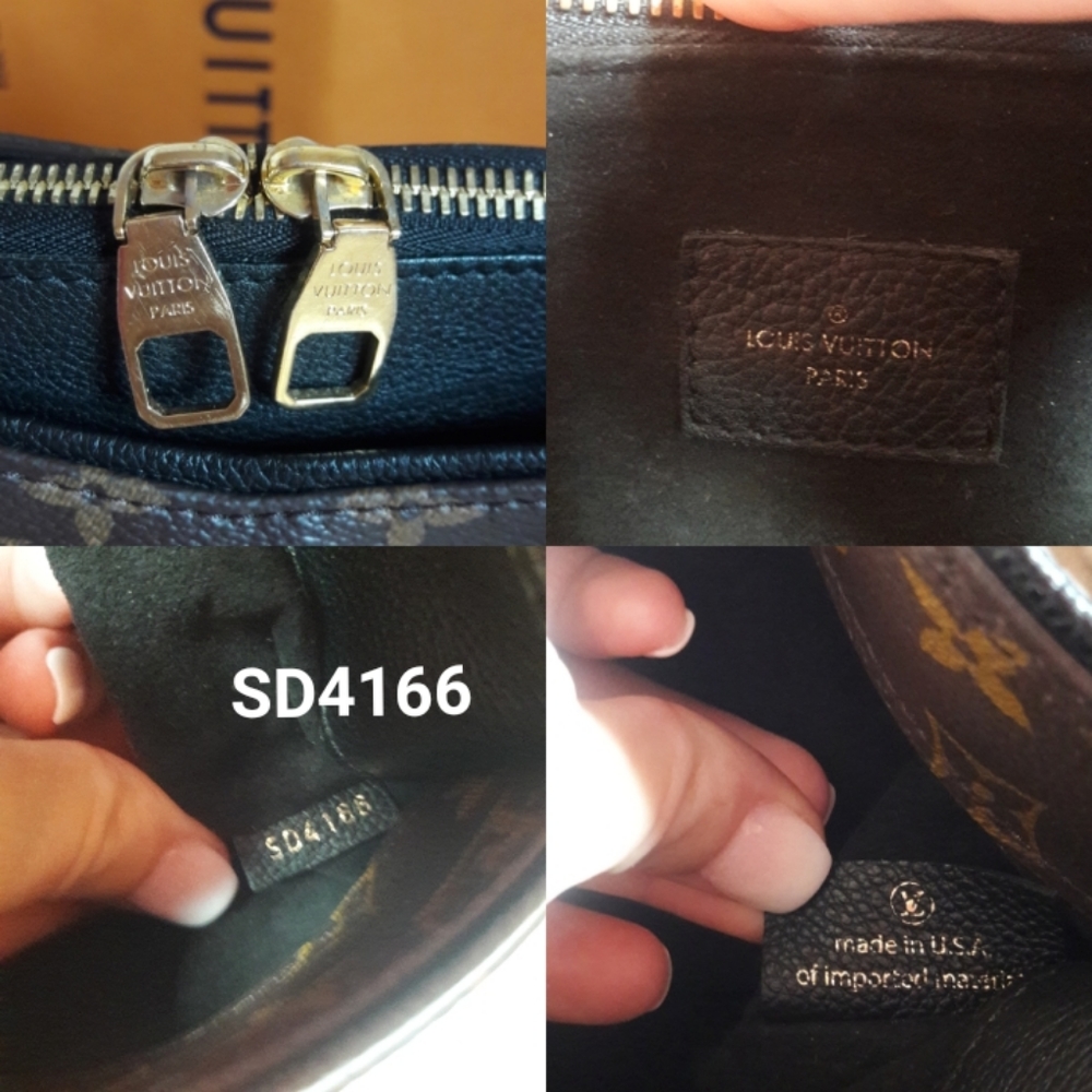 TRADED โค๏ธ Louis Vuitton Pallas MM Noir Calfskin - Picture 11 of 16